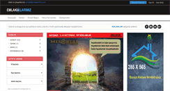 Desktop Screenshot of emlaklarimiz.com